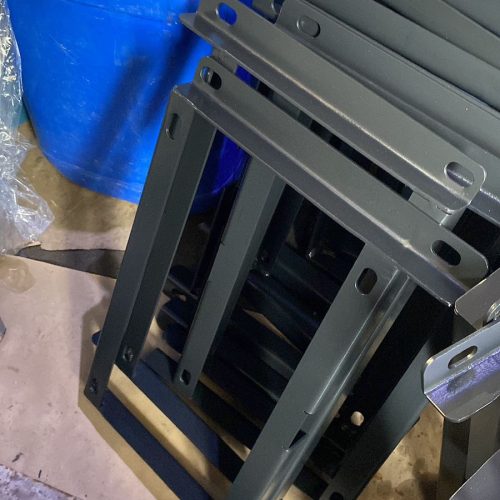 CONJUNTO SOLDADO E PINTADO A PO